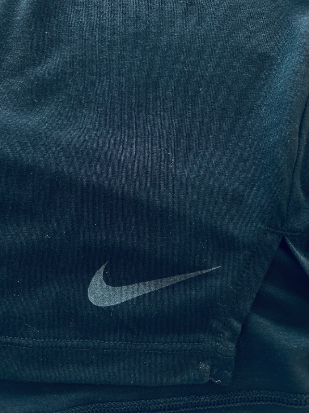 Nike Short Sleeve Breathable Top with Mesh Sleeves in Black Sz 1X - EUC - Picture 7 of 8